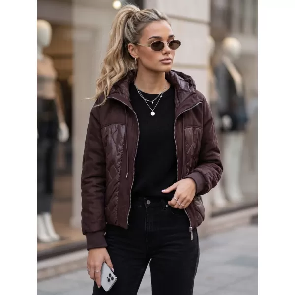  Geaca de dama DSTREET TY6094 BURGUNDIA 