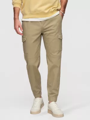 Pantaloni pentru bărbați OMBRE OM-PAJO-0290 KAKI