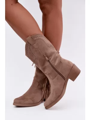 Pantofi de dama BOTO LQ-158 KAKI