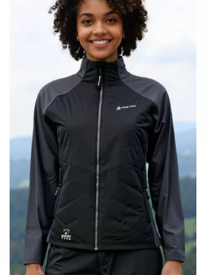 Hanorac de dama ALPINE PRO JORWA 2 NEGRU