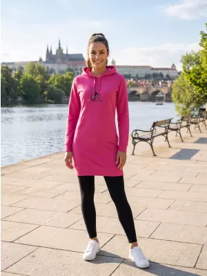 Hanorac prelungit dama ALTISPORT ALW091419 MAGENTA