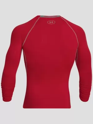 Cămașă de compresie pentru bărbați UNDER ARMOUR HG LS 1257471-600 ROŞU