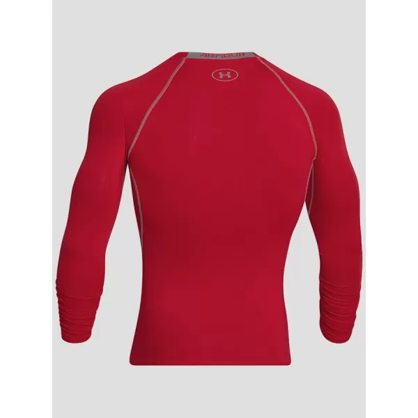  Cămașă de compresie pentru bărbați UNDER ARMOUR HG LS 1257471-600 ROŞU 