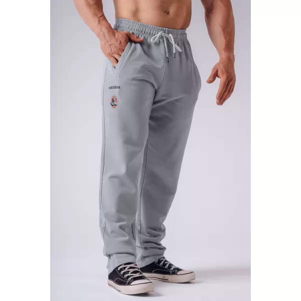  Pantaloni pentru bărbați NEBBIA OLYMPIA 955 GRI DESCHIS 