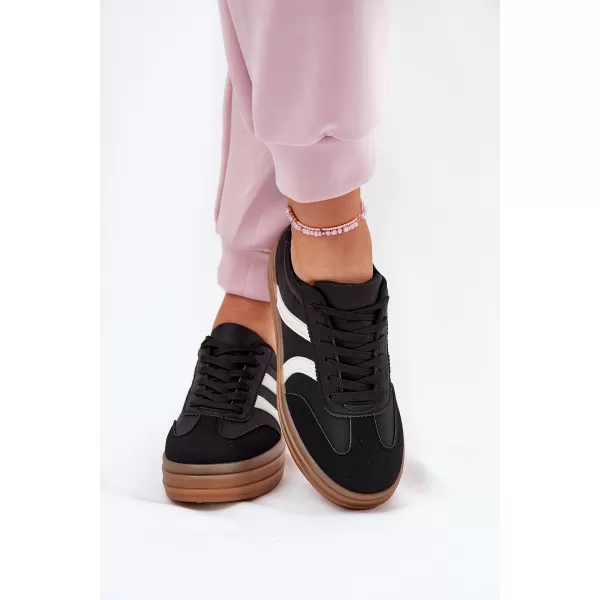  Adidași de damă BOTO 25SP26-9087 NEGRU 