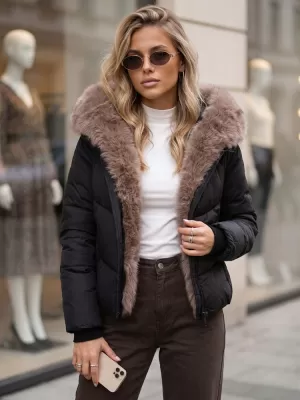 Geaca de dama DSTREET TY6103 NEGRU