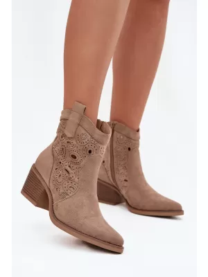 Pantofi de dama BOTO 25BT02-9452 FANGO/BEJ