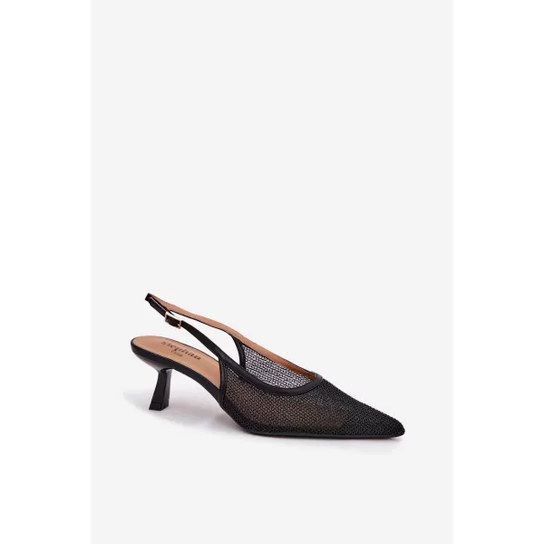  Sandale de dama BOTO QQ-213 NEGRU 