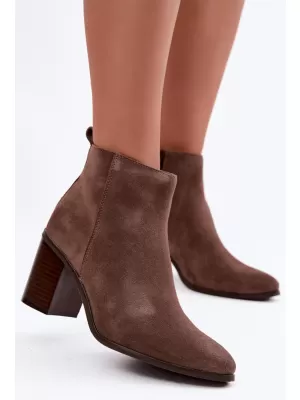 Botine de dama SERGIO LEONE BT-49-S MARO