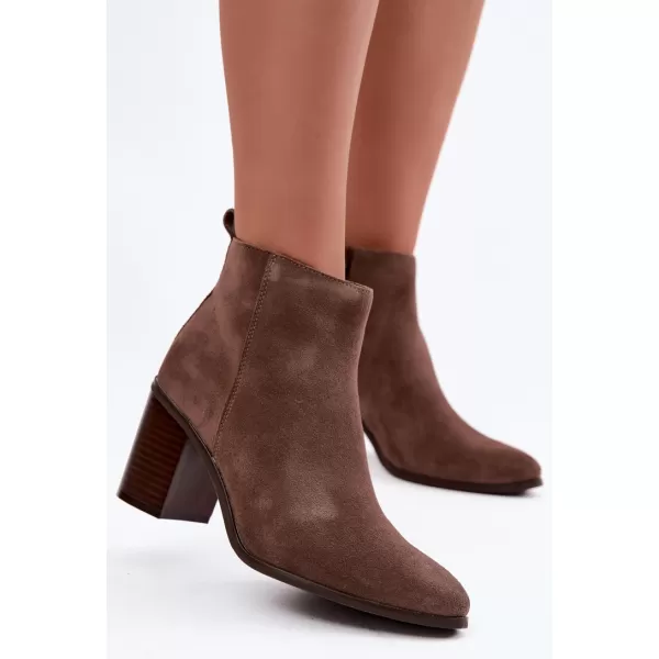  Botine de dama SERGIO LEONE BT-49-S MARO 