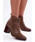 Botine de dama SERGIO LEONE BT-49-S MARO
