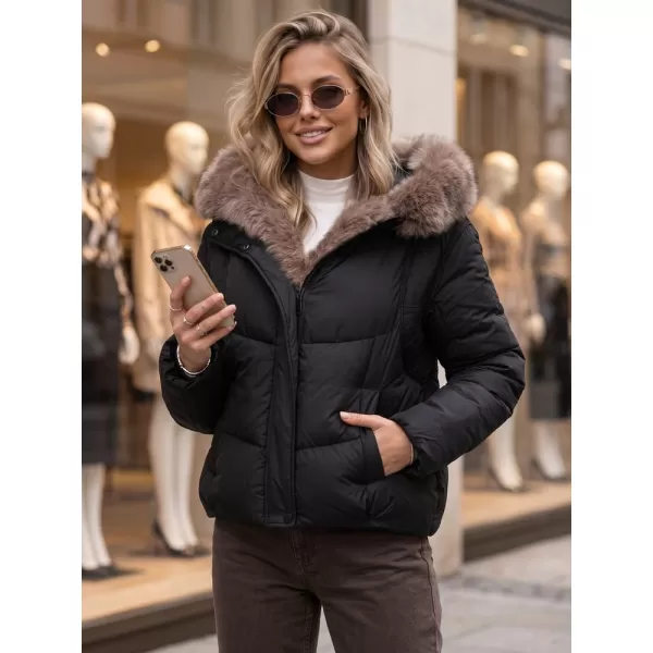  Geaca de dama DSTREET TY6103 NEGRU 