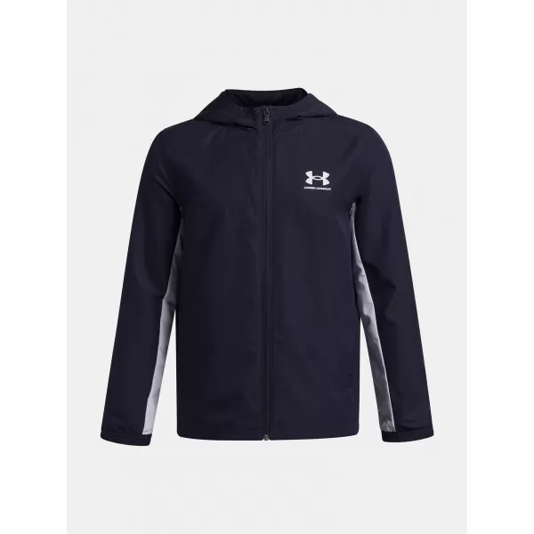  Geaca de baieti UNDER ARMOUR UA B RIVAL WVN JACKET 1390154-410 ALBASTRU 