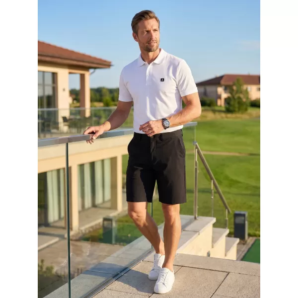  Pantaloni scurți pentru bărbați ALTISPORT ATS SHORT CLASSIC-FIT 9 NEGRU 