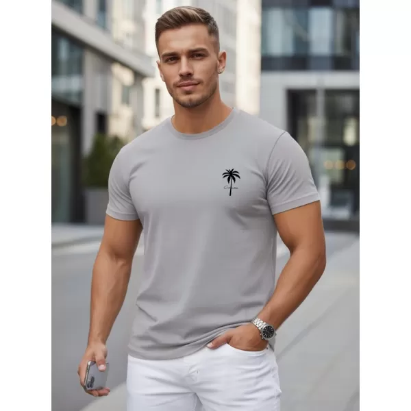  Tricou pentru bărbați DSTREET NX5126R-SL GRI DESCHIS 