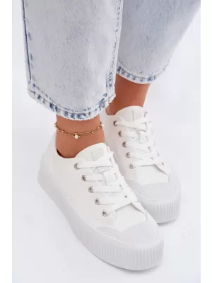 Adidași de damă BIG STAR SHOES TT274269 ALB
