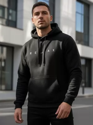 Hanorac pentru bărbați DSTREET NX0001B-BK NEGRU