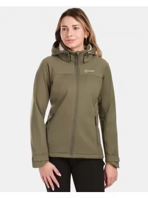 Jachetă softshell pentru femei KILPI ONTAVIA-W 1L0113KI VERDE