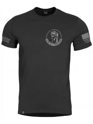 Tricou pentru bărbați PENTAGON AGERON VIS ET HONOR K09012-VH NEGRU