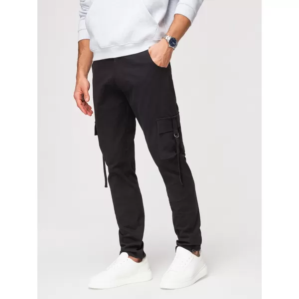  Pantaloni pentru bărbați OMBRE P1516 NEGRU 