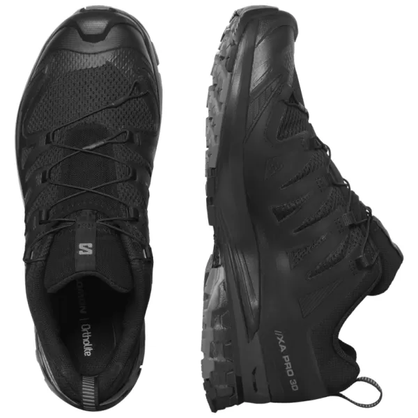  Pantofi pentru bărbați SALOMON XA PRO 3D V9 WIDE L47273100 NEGRU/FANTOMĂ/PEWTER 