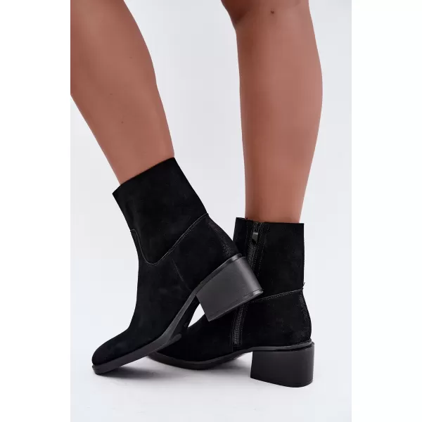  Botine de dama BOTO 9624 NEGRU 