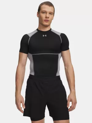 Tricou pentru bărbați UNDER ARMOUR UA HG ELITE COMP SS 6015382-008 NEGRU