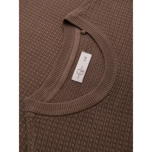  Tricou pentru bărbați OMBRE OM-TSCT-0303 MARO DESCHIS 