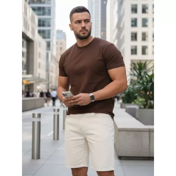  Tricou pentru bărbați DSTREET RX5679 MARO 