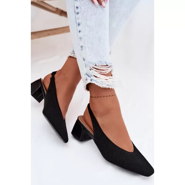  Sandale de dama BOTO YT-25 NEGRU 