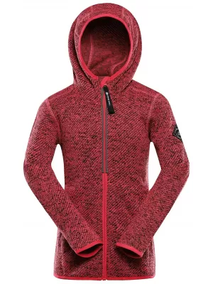 Pulover cald pentru copii ALPINE PRO ZEGO 3 ZMEURĂ