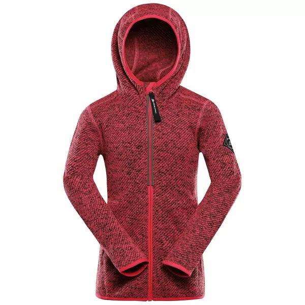  Pulover cald pentru copii ALPINE PRO ZEGO 3 ZMEURĂ 