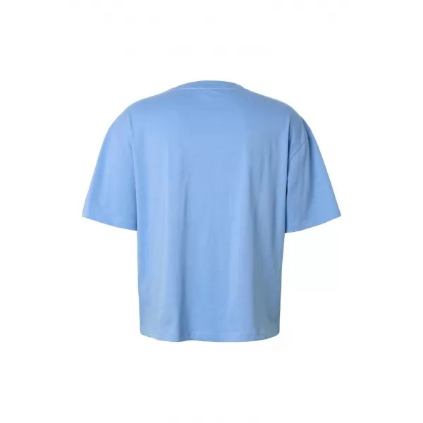  Tricou pentru bărbați URBAN CLASSICS TB8398-18327 ALBASTRU PUDRA 