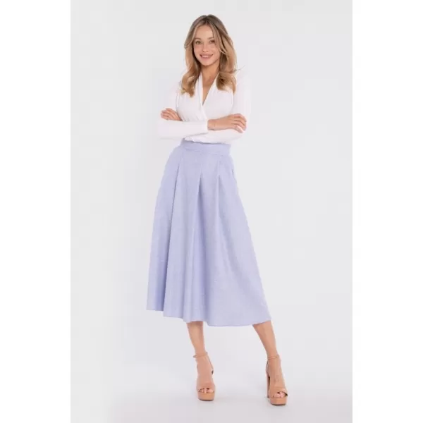 Fusta de dama STYLOVE S430 ALBASTRU DESCHIS 
