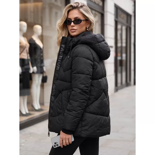  Geaca de dama DSTREET TY5751 NEGRU 