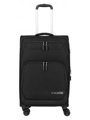 Valiză TRAVELITE Kick Off 4w M exp NEGRU