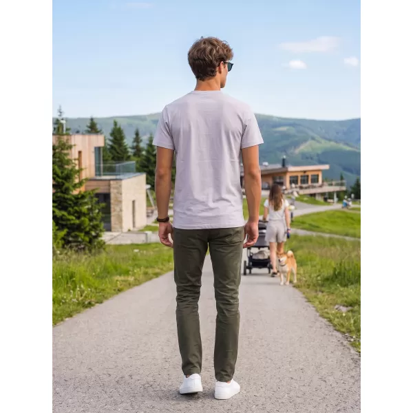  Tricou pentru bărbați ALTISPORT NP/ALMST20001 GRI MOALE 