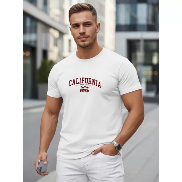  Tricou pentru bărbați DSTREET NX5140R-WH ALB 