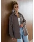 Geaca de dama DSTREET NY0823 GRI ÎNCHIS