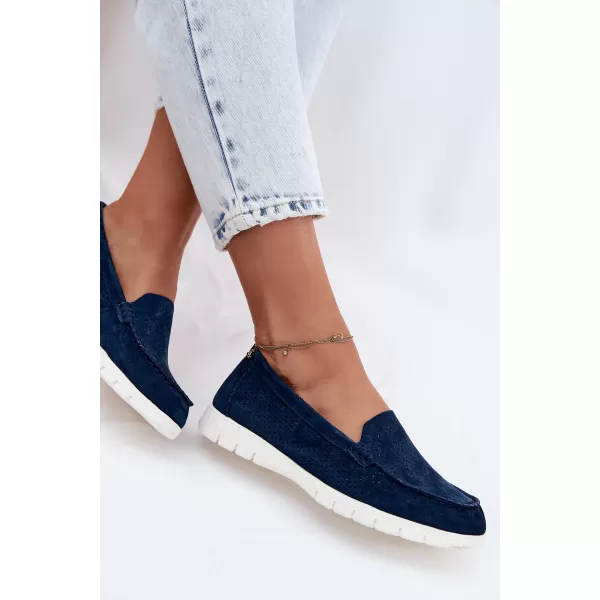  Mocasini de dama VINCEZA 95360 ALBASTRU 