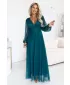 Rochie NUMOCO NERISSA 684-2 VERDE MARE