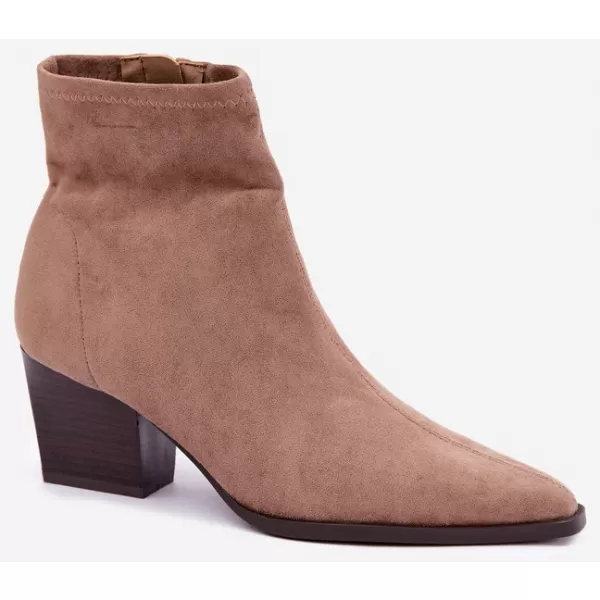  Botine de dama BOTO D-209 BROWN MARO 