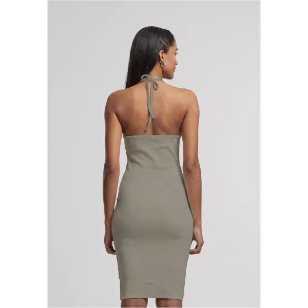  Rochie URBAN CLASSICS TB7547-18328 MĂSLINE PALID 