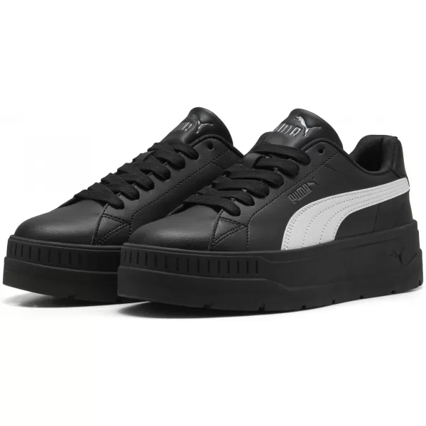  Pantofi de dama PUMA KARMEN CLASSIC 40718704 PUMA NEGRU/PUMA ALB/GRI PUTERNIC 