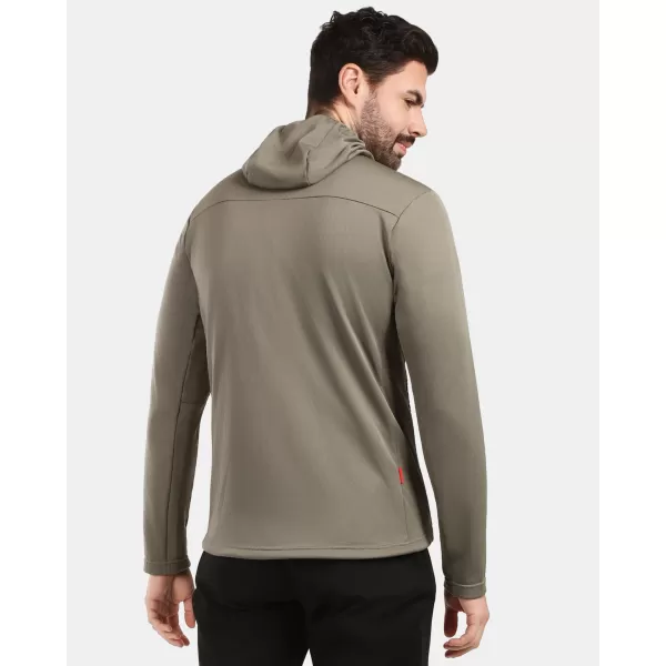  Hanorac pentru bărbați din fleece KILPI SEVELEN-M 1M0202KI VERDE 