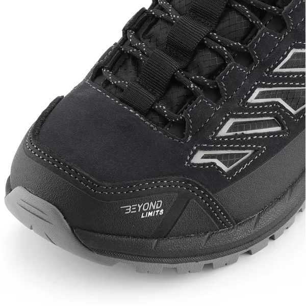 Pantofi de exterior ALPINE PRO RIAWE NEGRU 
