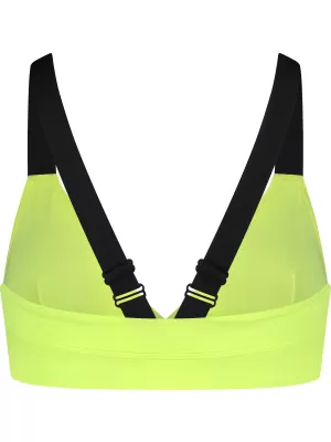 Top bikini dama NORDBLANC LOVELINESS NBSSS8212 GALBEN STRĂLUCITOR