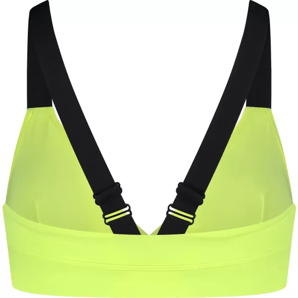  Top bikini dama NORDBLANC LOVELINESS NBSSS8212 GALBEN STRĂLUCITOR 