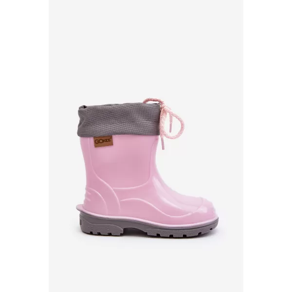  Welles pentru copii BOTO 951 PINK ROZ/GRI 