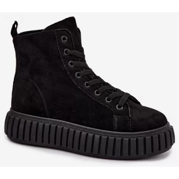  Adidași de damă BOTO LA372 NEGRU 